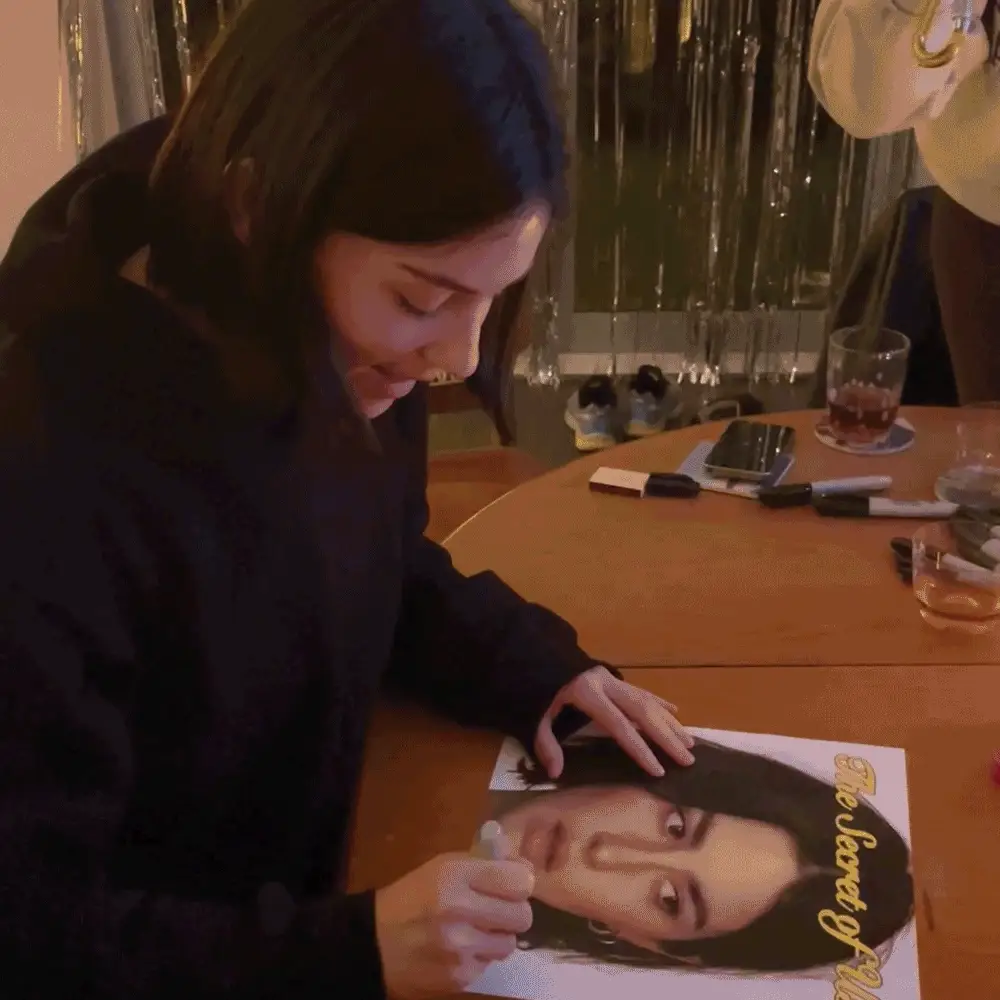 The Secret of Us - Signed Yellow Vinyl - Image 3